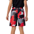 Red-Black-Grey - Back - Hype Boys Camo Swim Shorts