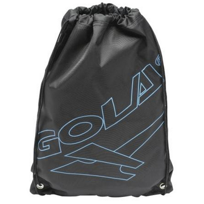 Black-Blue - Front - Gola Childrens-Kids Outline Drawstring Gym Sack-Bag