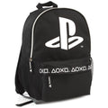 Black-White - Side - Sony Playstation Childrens-Kids Logo Backpack