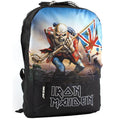 Black-Blue - Side - Rock Sax Iron Maiden Trooper Backpack