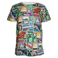 Multicoloured - Front - Minecraft Childrens-Kids Overworld T-Shirt