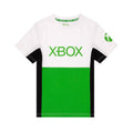 White - Front - Xbox Childrens-Kids Colour Block T-Shirt
