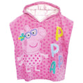 Pink - Lifestyle - Peppa Pig Girls Swimsuit And Poncho Set
