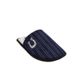 Blue-White - Front - Peaky Blinders Mens Striped Slippers