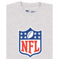 Grey-Blue-Red - Pack Shot - NFL Womens-Ladies Shield T-Shirt
