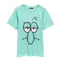 Green - Front - SpongeBob SquarePants Unisex Adult Squidward T-Shirt