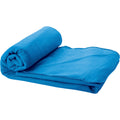 Process Blue - Back - Bullet Huggy Blanket And Pouch