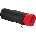 Red - Front - Bullet Huggy Blanket And Pouch