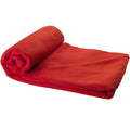 Red - Back - Bullet Huggy Blanket And Pouch