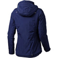 Navy - Back - Elevate Womens-Ladies Smithers Fleece Lined Jacket