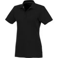 Black - Front - Elevate Womens-Ladies Helios Short Sleeve Polo Shirt