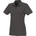 Storm Grey - Front - Elevate Womens-Ladies Helios Short Sleeve Polo Shirt