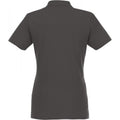 Storm Grey - Back - Elevate Womens-Ladies Helios Short Sleeve Polo Shirt