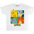 White - Lifestyle - Pokemon Boys Squares T-Shirt