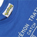 Royal Blue Heather - Lifestyle - Pokemon Girls Trainer T-Shirt