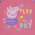 Pink - Back - Peppa Pig Girls Play All Day One Piece Swimsuit