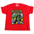 Red - Side - Marvel Hulk Childrens-Kids T-Shirt