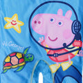 Blue-Red - Side - Peppa Pig Baby Boys Under Water George Pig One Piece Swimsuit