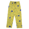 Yellow - Front - Minions Mens Faces Pyjama Bottoms
