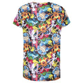 Multicoloured - Back - Pokemon Boys Sublimated All-Over Print T-Shirt