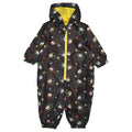 Black - Front - Disney Baby Girls Mickey Mouse Face Rain Suit