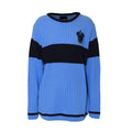 Blue - Front - Harry Potter Boys Quidditch Ravenclaw Knitted Jumper