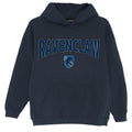 Navy - Side - Harry Potter Girls Ravenclaw Shield Hoodie