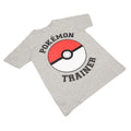 Grey Heather - Lifestyle - Pokemon Boys Trainer Pokeball T-Shirt