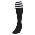 Black-White - Front - Precision Childrens-Kids Football Socks