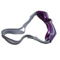Silver-Purple - Back - SwimTech Unisex Adult Quantum Swimming Goggles