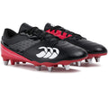 Black-Red - Front - Canterbury Unisex Adult Phoenix Raze SG Rugby Boots