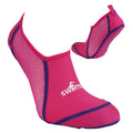 Pink - Front - SwimTech Childrens-Kids Pool Socks