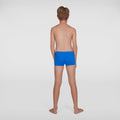 Navy - Side - Speedo Boys Essential Endurance+ Swim Shorts