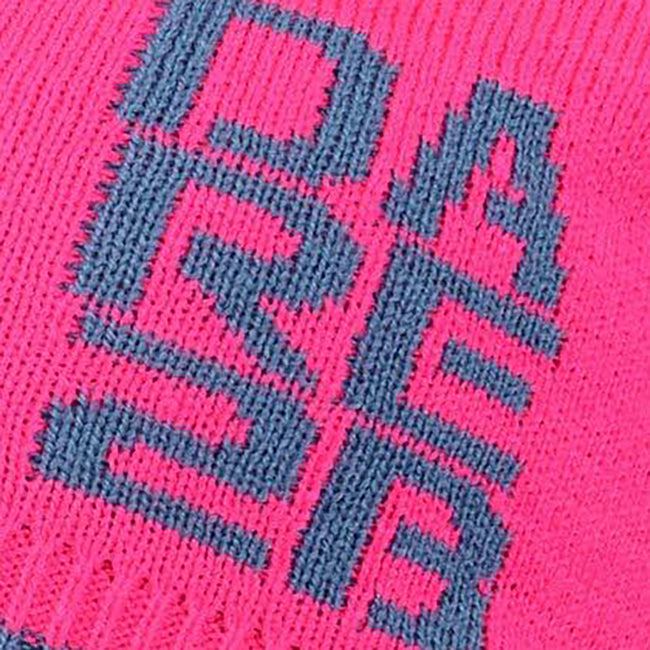 Cyber Pink - Back - Dare 2B Kids-Childrens Thick Cuff Reversible Beanie Hat
