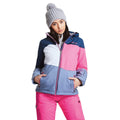 Blue Wing-Luminous Pink - Side - Dare 2B Womens-Ladies Indestruct Ski Jacket