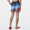 Multicoloured Print - Close up - Regatta Mens Mawson II Swim Shorts