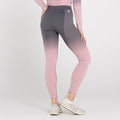 Powder Pink-Ebony Grey - Lifestyle - Dare 2B Womens-Ladies In The Zone Base Layer Leggings