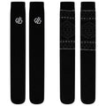 Black - Front - Dare 2B Unisex Adult Socks (Pack of 2)