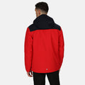 True Red-Nightfall Navy - Lifestyle - Regatta Mens Highton Waterproof Padded Jacket