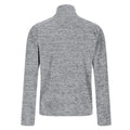 Silver Grey - Lifestyle - Regatta Mens Elgor II Marl Half Zip Fleece Top