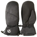 Black - Front - Dare 2B Womens-Ladies Dignity II Waterproof Ski Gloves