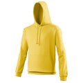 Sherbet Lemon - Front - Awdis Unisex College Hooded Sweatshirt - Hoodie