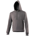 Charcoal - Front - Awdis Unisex College Hooded Sweatshirt - Hoodie