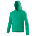 Spring Green - Front - Awdis Unisex College Hooded Sweatshirt - Hoodie