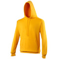 Gold - Front - Awdis Unisex College Hooded Sweatshirt - Hoodie