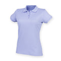 Lavender - Front - Henbury Womens-Ladies Coolplus® Fitted Polo Shirt