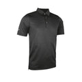 Black-Light Grey Marl - Front - Glenmuir Mens Torrance Polo Shirt