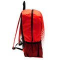 Red-White - Side - Liverpool FC Official Fade Crest Design Backpack