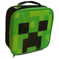 Green - Back - Minecraft Cubic Lunch Bag