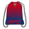 Red-Blue - Front - Arsenal FC Fade Drawstring Bag